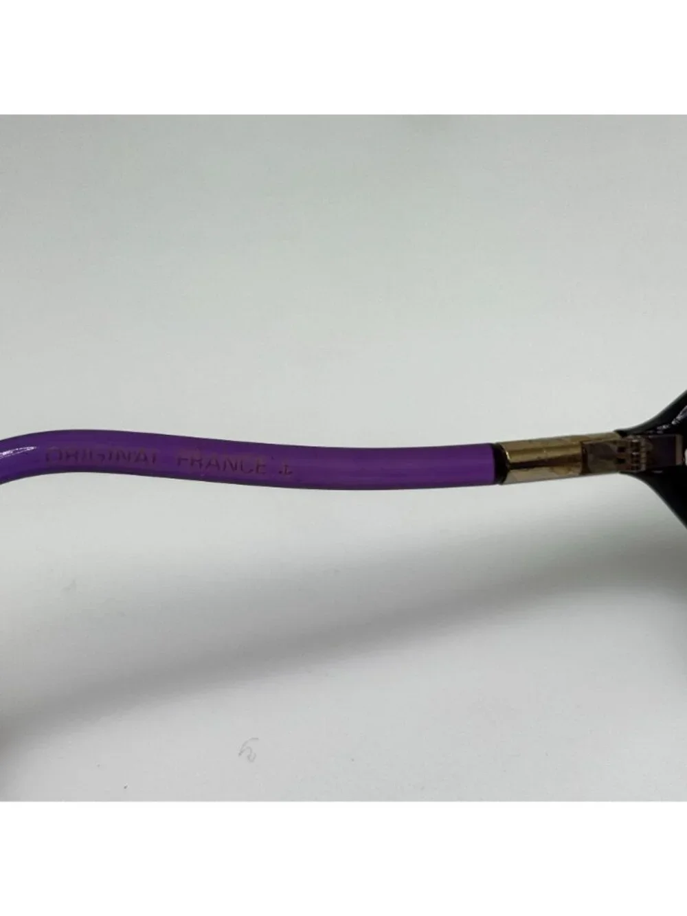 Ted Lapidus Eyeglasses Eye Glasses Frames Purple Violet France